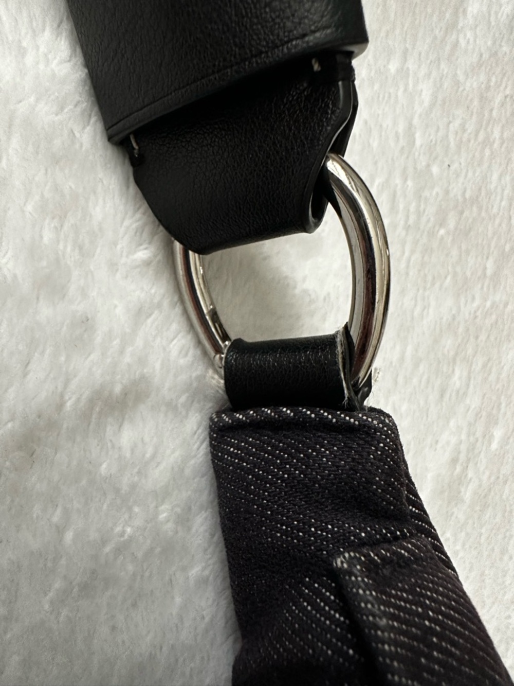 Proenza Schouler White Label Denim Stanton Sling Bag - Picture 14 of 16